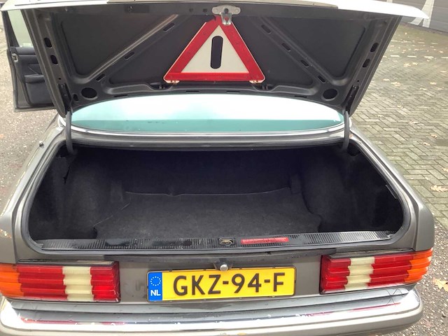 1989 mercedes-benz s-klasse 500 sel gkz-94-f - afbeelding 11 van  29