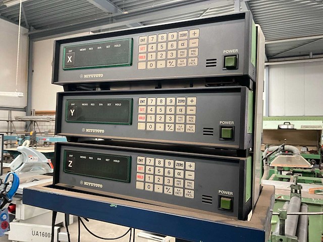 1989 mitutoyo cx-652d 3-d hoogtemeter met vlaktafel - afbeelding 4 van  9