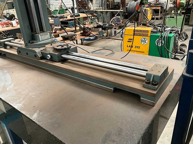 1989 mitutoyo cx-652d 3-d hoogtemeter met vlaktafel - afbeelding 7 van  9