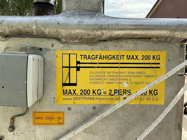 1989 mk lift mk9 aanhangerhoogwerker 25m - afbeelding 8 van  12