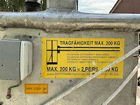1989 mk lift mk9 aanhangerhoogwerker 25m - afbeelding 8 van  12