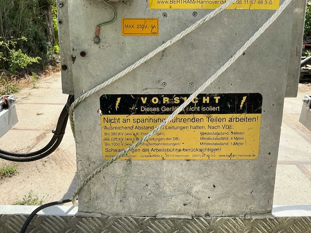 1989 mk lift mk9 aanhangerhoogwerker 25m - afbeelding 25 van  32