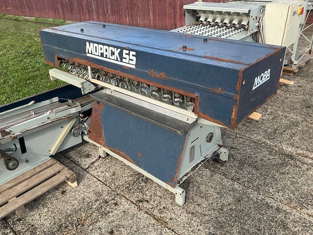 1989 moba mopack 55 farmpacker opstelling - afbeelding 11 van  14