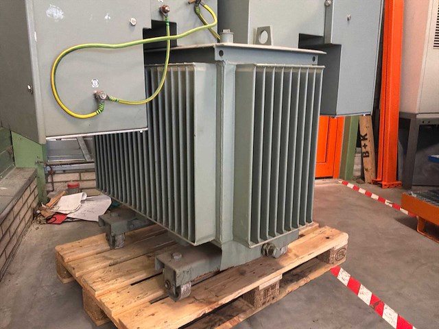 1989 pauwels trafo thc oliegevulde transformator - afbeelding 3 van  6