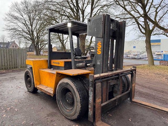 1989 steinbock boss c100/60d/mk4c-1 heavy-duty ruwterrein vorkheftruck - afbeelding 8 van  14