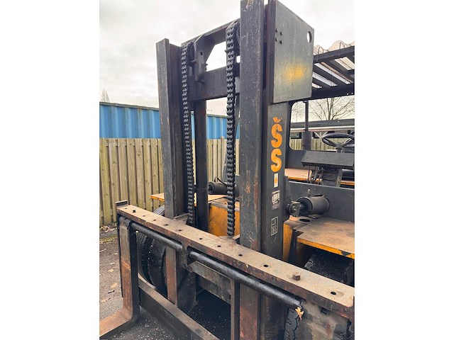 1989 steinbock boss c100/60d/mk4c-1 heavy-duty ruwterrein vorkheftruck - afbeelding 14 van  14