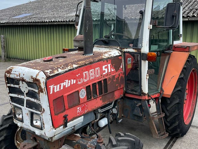 1989 steyr 8080 oldtimer tractor - afbeelding 2 van  17