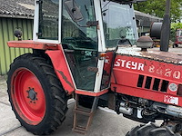 1989 steyr 8080 oldtimer tractor - afbeelding 7 van  17
