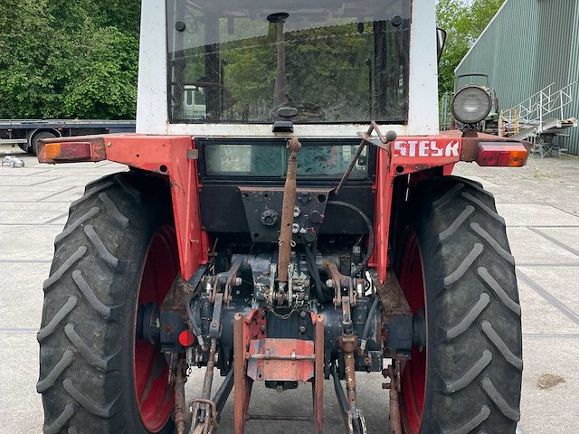 1989 steyr 8080 oldtimer tractor - afbeelding 9 van  17
