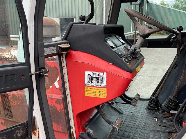 1989 steyr 8080 oldtimer tractor - afbeelding 5 van  17