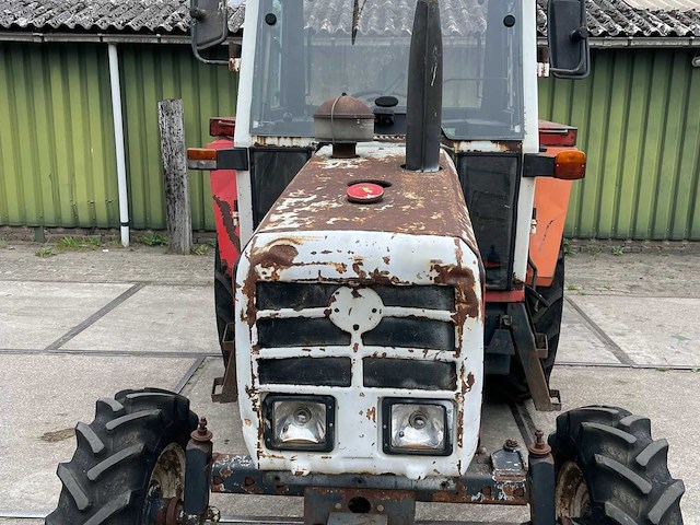 1989 steyr 8080 oldtimer tractor - afbeelding 11 van  17