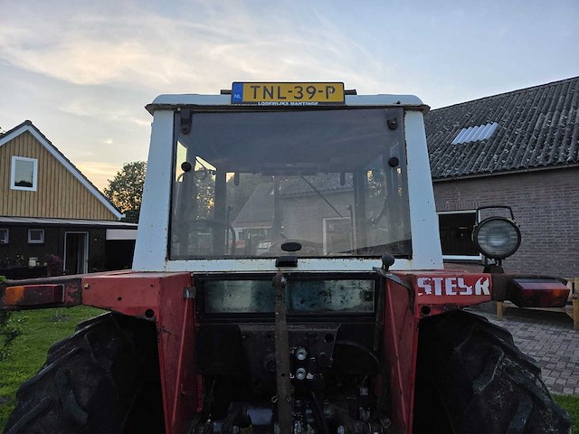 1989 steyr 8080 sk2 tweewielaangedreven landbouwtractor - afbeelding 3 van  22