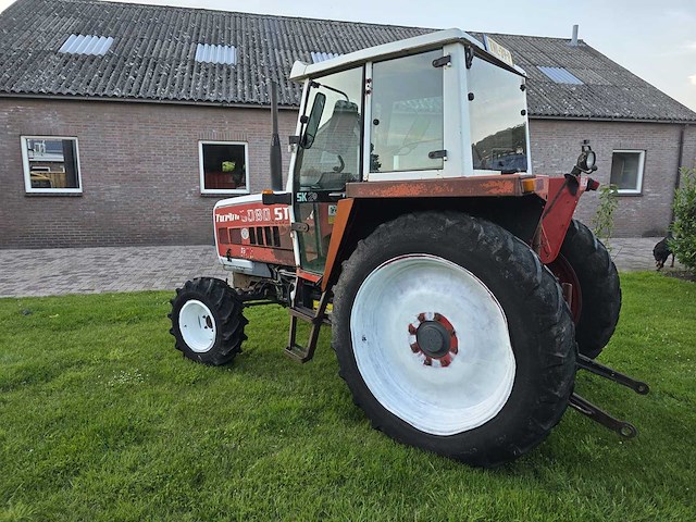 1989 steyr 8080 sk2 tweewielaangedreven landbouwtractor - afbeelding 4 van  22