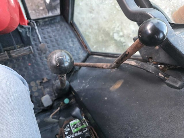 1989 steyr 8080 sk2 tweewielaangedreven landbouwtractor - afbeelding 7 van  22