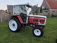 1989 steyr 8080 sk2 tweewielaangedreven landbouwtractor - afbeelding 9 van  22