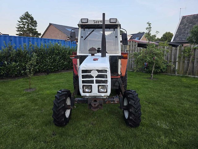 1989 steyr 8080 sk2 tweewielaangedreven landbouwtractor - afbeelding 12 van  22