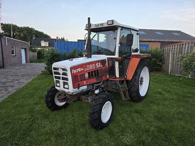 1989 steyr 8080 sk2 tweewielaangedreven landbouwtractor - afbeelding 16 van  22