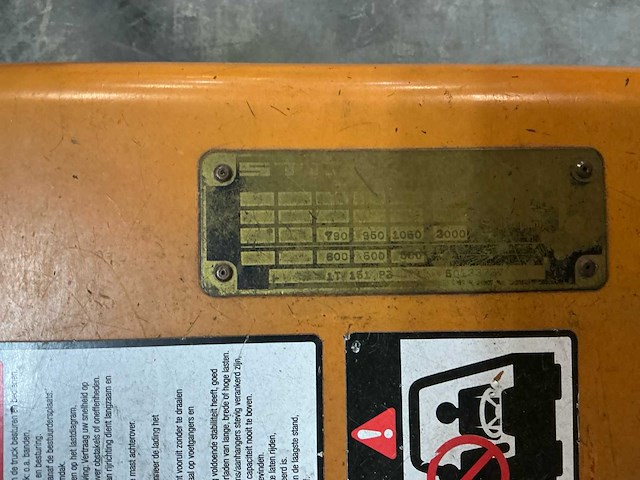 1989 still r 50-12 vorkheftruck - afbeelding 10 van  20