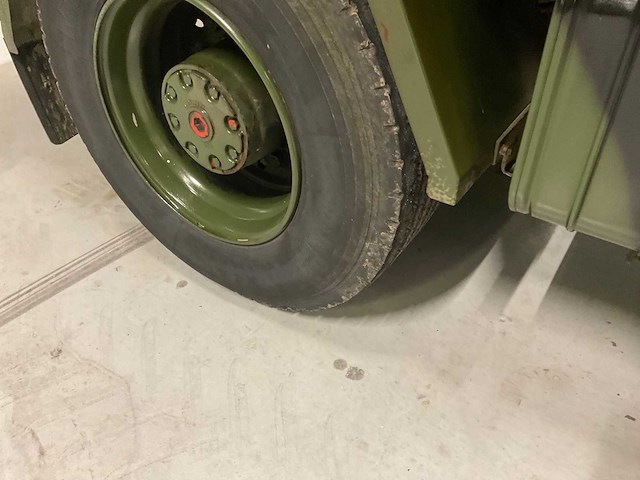1989 terberg f750 4x4 legervoertuig - afbeelding 11 van  23