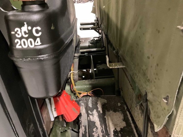 1989 terberg f750 4x4 legervoertuig - afbeelding 2 van  23