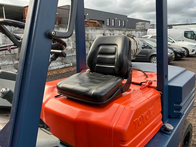 1989 toyota 02-5fg045 vorkheftruck - afbeelding 9 van  30