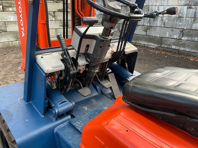 1989 toyota 02-5fg045 vorkheftruck - afbeelding 10 van  30