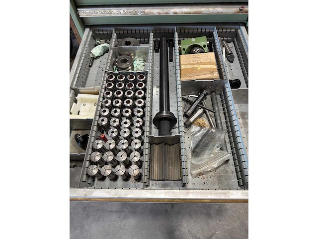 1989 tschudin htg ui50/ui80 slijp- en afbraammachine - afbeelding 6 van  14