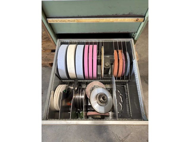 1989 tschudin htg ui50/ui80 slijp- en afbraammachine - afbeelding 7 van  14