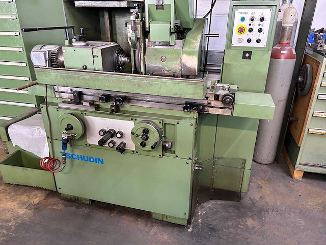 1989 tschudin htg ui50/ui80 slijp- en afbraammachine - afbeelding 1 van  14