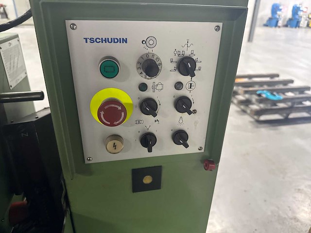 1989 tschudin htg ui50/ui80 slijp- en afbraammachine - afbeelding 12 van  14