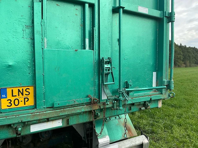1989 van hool r-309 3-assige landbouwkipper – ca. 35 m³ – eigen hydrauliek - afbeelding 11 van  25