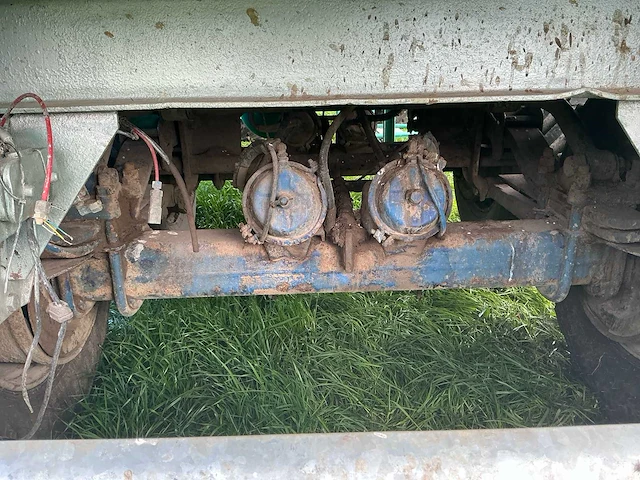 1989 van hool r-309 3-assige landbouwkipper – ca. 35 m³ – eigen hydrauliek - afbeelding 14 van  25