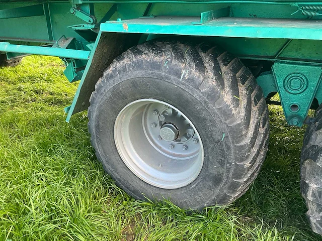 1989 van hool r-309 3-assige landbouwkipper – ca. 35 m³ – eigen hydrauliek - afbeelding 16 van  25