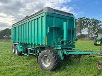 1989 van hool r-309 3-assige landbouwkipper – ca. 35 m³ – eigen hydrauliek - afbeelding 8 van  11