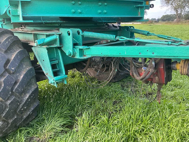 1989 van hool r-309 3-assige landbouwkipper – ca. 35 m³ – eigen hydrauliek - afbeelding 10 van  11