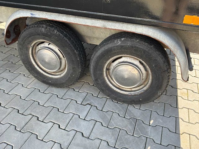 1989 van weel vw 3501 aanhangwagen / camerawagen - afbeelding 12 van  21