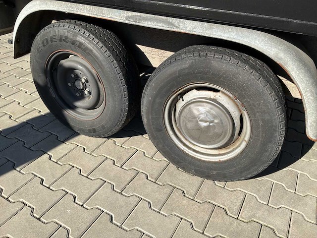 1989 van weel vw 3501 aanhangwagen / camerawagen - afbeelding 14 van  21