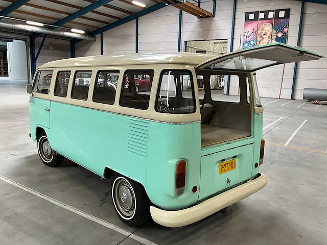 1989 volkswagen t2 9-passenger bus | classic vw transporter - afbeelding 6 van  25