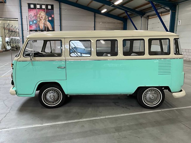 1989 volkswagen t2 9-passenger bus | classic vw transporter - afbeelding 10 van  25