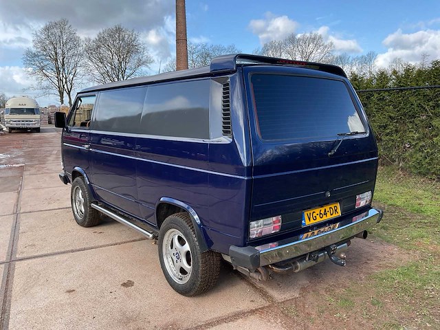 1989 volkswagen t3 syncro 4x4 restomod 230pk - afbeelding 38 van  40