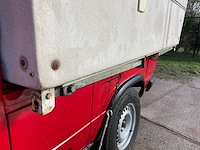 1989 volkswagen/steyr-puch t3 syncro 4x4 16 inch dubbele cabine camper - afbeelding 3 van  72