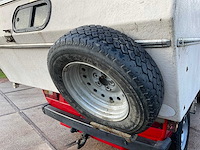 1989 volkswagen/steyr-puch t3 syncro 4x4 16 inch dubbele cabine camper - afbeelding 9 van  72