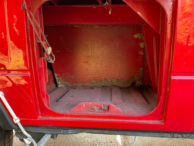 1989 volkswagen/steyr-puch t3 syncro 4x4 16 inch dubbele cabine camper - afbeelding 14 van  72