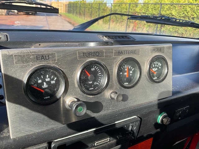 1989 volkswagen/steyr-puch t3 syncro 4x4 16 inch dubbele cabine camper - afbeelding 20 van  72