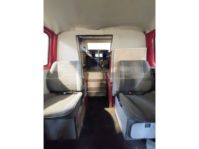 1989 volkswagen/steyr-puch t3 syncro 4x4 16 inch dubbele cabine camper - afbeelding 35 van  72