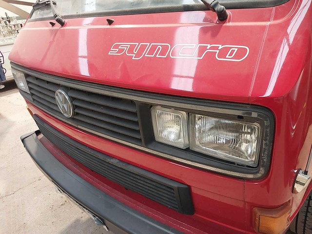1989 volkswagen/steyr-puch t3 syncro 4x4 16 inch dubbele cabine camper - afbeelding 39 van  72