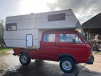 1989 volkswagen/steyr-puch t3 syncro 4x4 16 inch dubbele cabine camper - afbeelding 34 van  72
