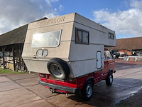 1989 volkswagen/steyr-puch t3 syncro 4x4 16 inch dubbele cabine camper - afbeelding 42 van  72