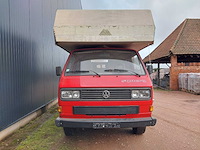1989 volkswagen/steyr-puch t3 syncro 4x4 16 inch dubbele cabine camper - afbeelding 58 van  72