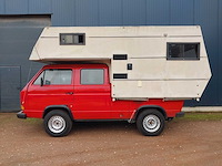 1989 volkswagen/steyr-puch t3 syncro 4x4 16 inch dubbele cabine camper - afbeelding 61 van  72